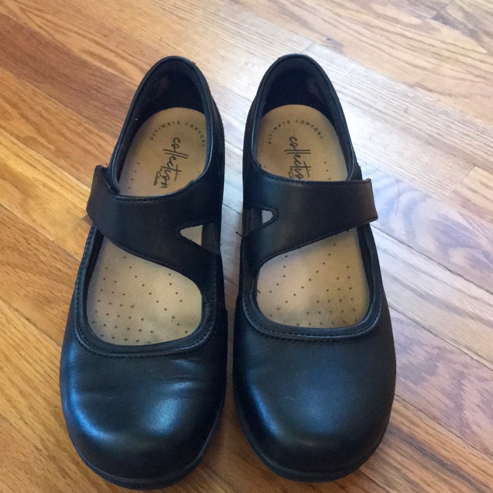 Clark’s Channing penny Mary Jane wide